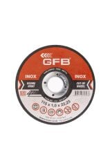 Gfb Metal Kesici Taş 115x1.0x22.23  Inox Kesme Taşı - 50 Adet