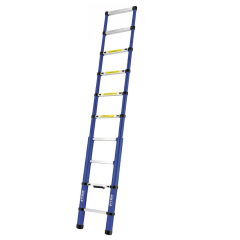 Tyson Pro Series Alüminyum Teleskopik Merdiven 290 cm 10 Basamak 150 Kg Kapasiteli - TYS9146