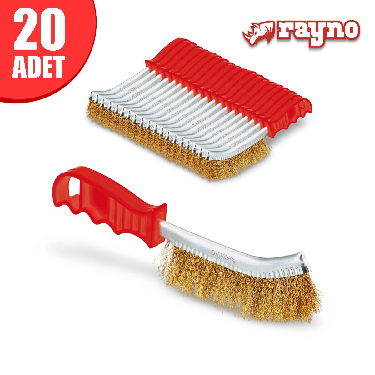 Rayno Tel Fırça 240 mm 20 adet - RYN11600
