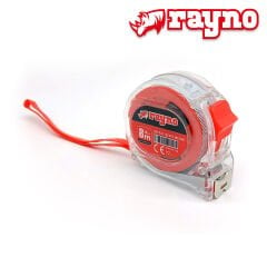 Rayno Şeffaf Şerit Metre 8m x 25mm - 11513