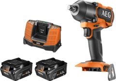 AEG BSS 18MTF12BL- 402C 2x4.0 Ah Çift Akülü Darbeli Somun Sıkma - 4935479664