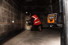 AEG CLR215B-2 Red Çizgili Lazer Metre - 4935472252