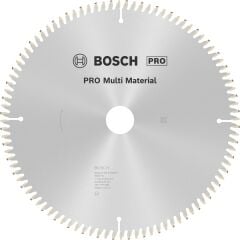 Bosch Multimaterial Daire Testere Bıçağı 254 x 30 mm 96 Diş Çoklu Malzeme İçin Kesim 2608640451