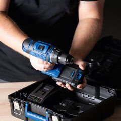 Scheppach C-DTB74/1-X 20V 2x2AH Çift Akülü Vidalama + 74 Parça Aksesuar Seti - 5910904400