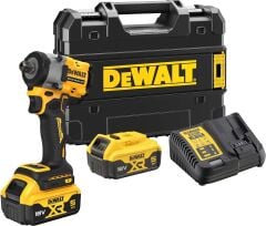 Dewalt DCF922P2T 18V 2x5.0AH Li-Ion Kömürsüz Çift Akülü Somun Sıkma Makinesi