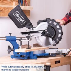 Scheppach HM254 Gönye Kesme Makinası 254 mm 2200 Watt - 5901216901