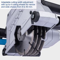 Scheppach MNF2250 Kanal Açma Makinesi 2250W -5902602901