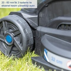 Scheppach BC-MP320 1X4.0 Ah Akülü Çim Biçme Makinesi - 5911413403