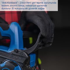 Scheppach BC-TCS200 1x4.0Ah Tek Akülü Ağaç Kesme Makinesi - 5910311400