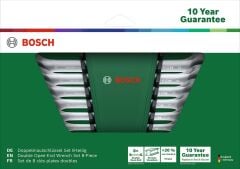 Bosch İki Ağızlı Anahtar Takımı 8 Parça - 1600A03HM8