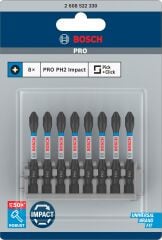 Bosch Impact Controll Vidalama Ucu Ph2x50 Mm 8'li