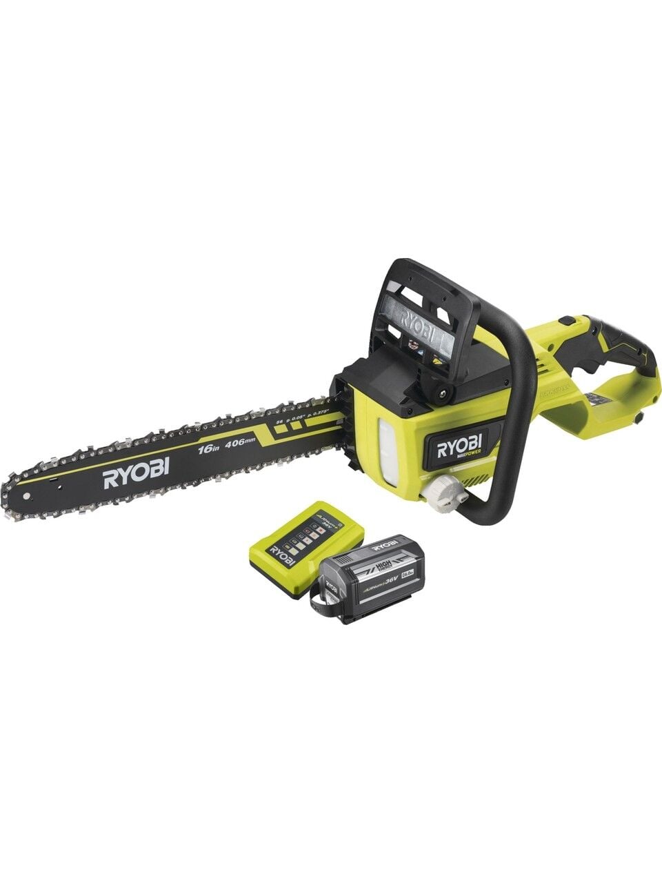 Ryobi RY36CSX40B-160 36V 6.0Ah Tek Akülü Kömürsüz Orman Motoru - 5133004899