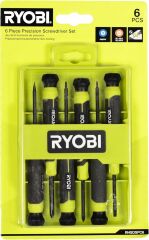 Ryobi RHSDSPC6 Saatçi Tornavida Seti 6 Parça - 5132006048