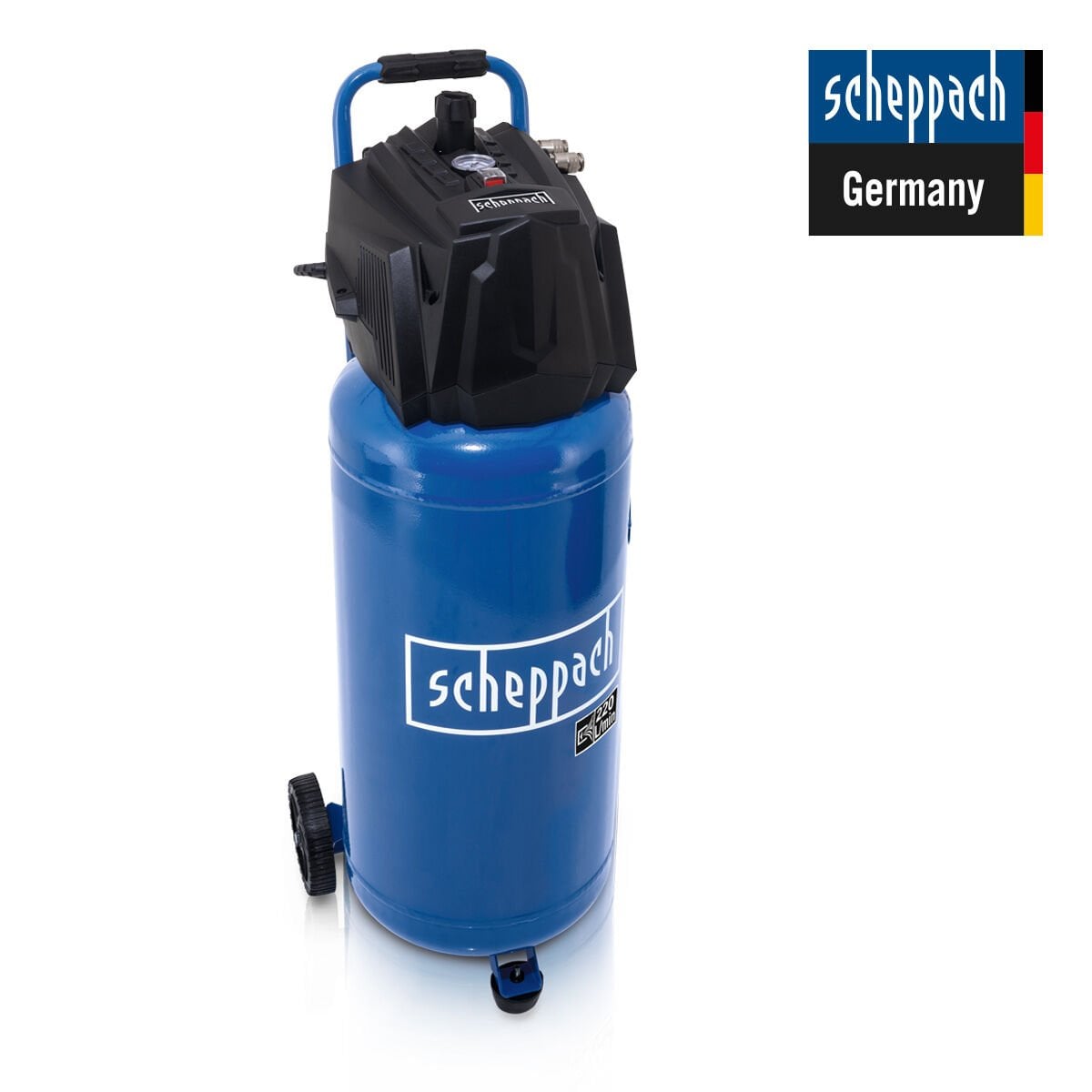 Scheppach HC51V Dikey Kompresör 1500 W 10 Bar 50 Lt - 5906125901