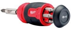 Milwaukee 8in1 Multi Kompakt Tornavida Seti 8 Parça - 4932492807