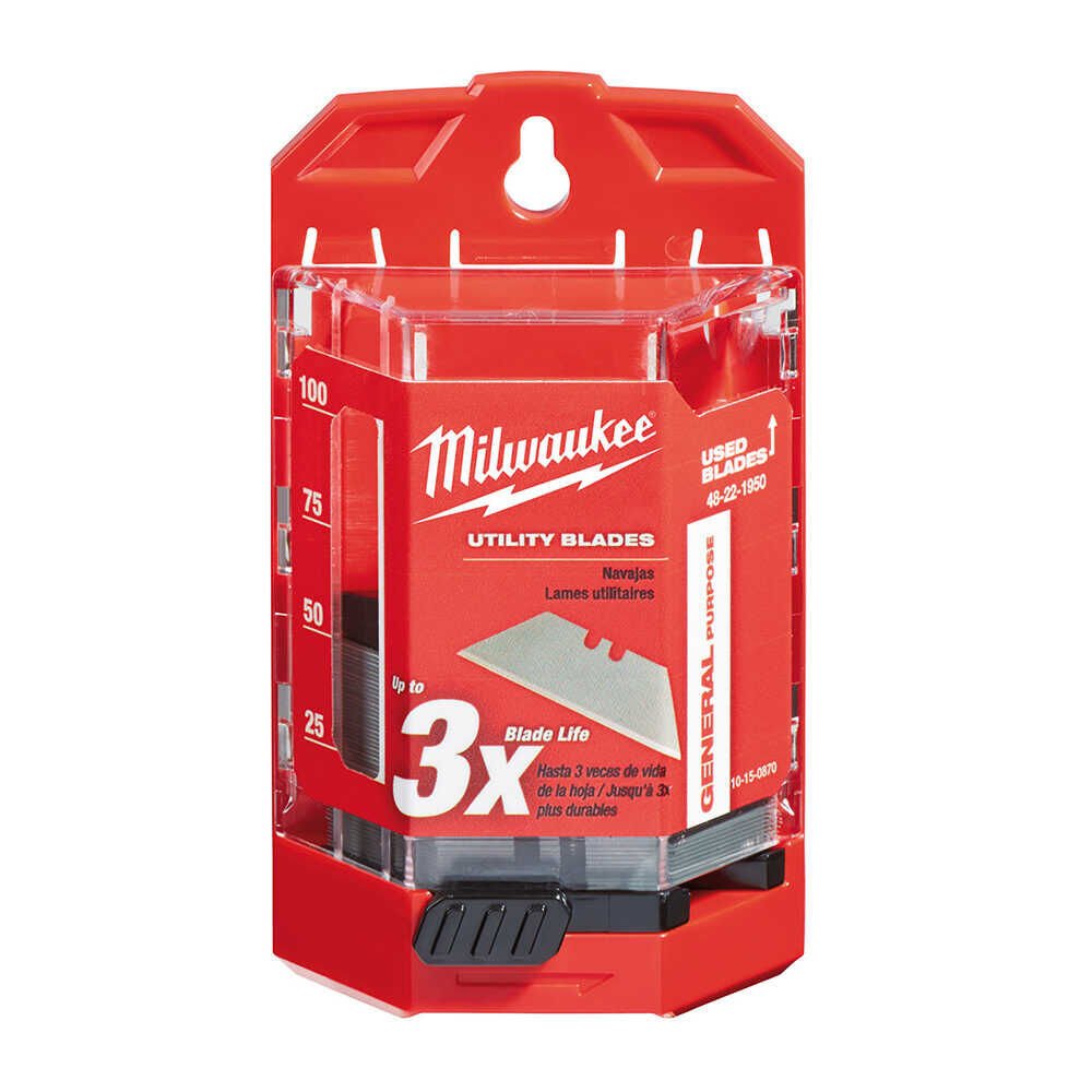 Milwaukee Genel Amaçlı Maket Bıçağı Yedeği 50 adet - 48221950
