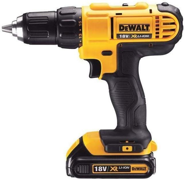 Dewalt DCD771S2 Vidalama Matkabı 18V 1.5Ah Li-ion Yüksek Tork 42 Nm
