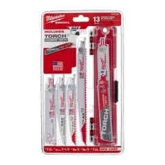 Milwaukee Sawzall 13 Parça Tilki Kuyruğu Testere Bıçağı Seti - 49222231