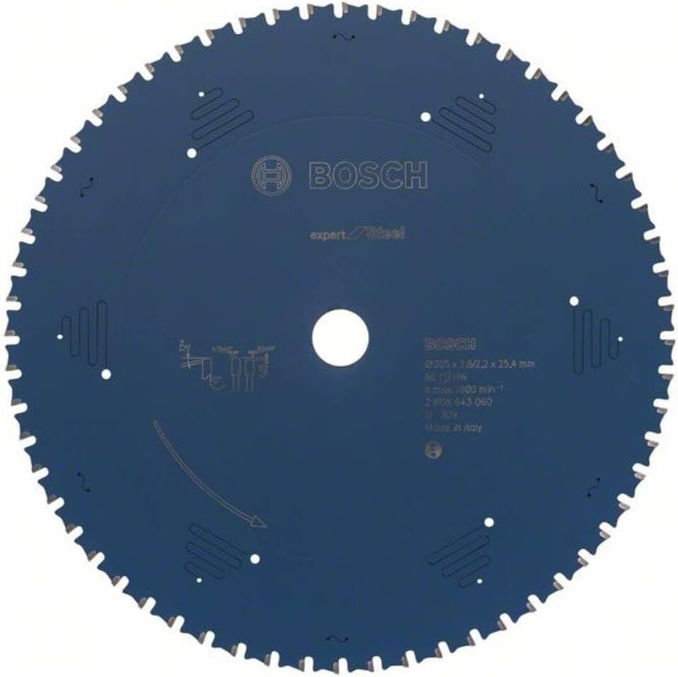 Bosch Expert Metal İçin Daire Testere Bıçağı – 305*25,4*2,6 Mm 60 Diş – 2608643060