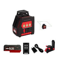 Attlas ATLL5L-501C 4 Yatay 1 Dikey Yeşil Lazer Hizalama Cihazı 1x5.2 Ah Akülü - A106081