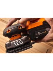 AEG BFS18SBL-14-0 Akülü Titreşim Zımpara (Akü ve Şarj Cihazı Dahil Değildir) - 4935498213