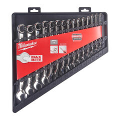 Milwaukee Kombine Anahtar Seti 15 Parça Max Bıte- 4932464258