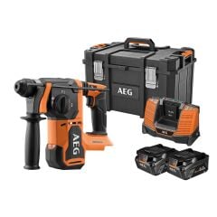 AEG BBH18BL2-602MB 2x6.0Ah Çift Akülü Kömürsüz Kırıcı Delici - 4935500110