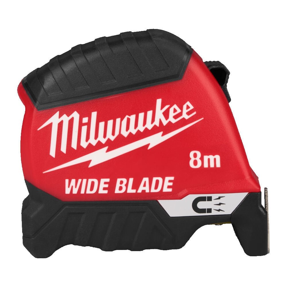Milwaukee Wide Blade Manyetik Şerit Metre 8m - 4932499209