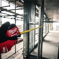 Milwaukee Wide Blade Manyetik Şerit Metre 8m - 4932499209