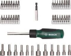 Bosch 46 Parça Cırcır Tornavidalı Vidalama ve Lokma Uçlu Aksesuar Seti - 2607019504