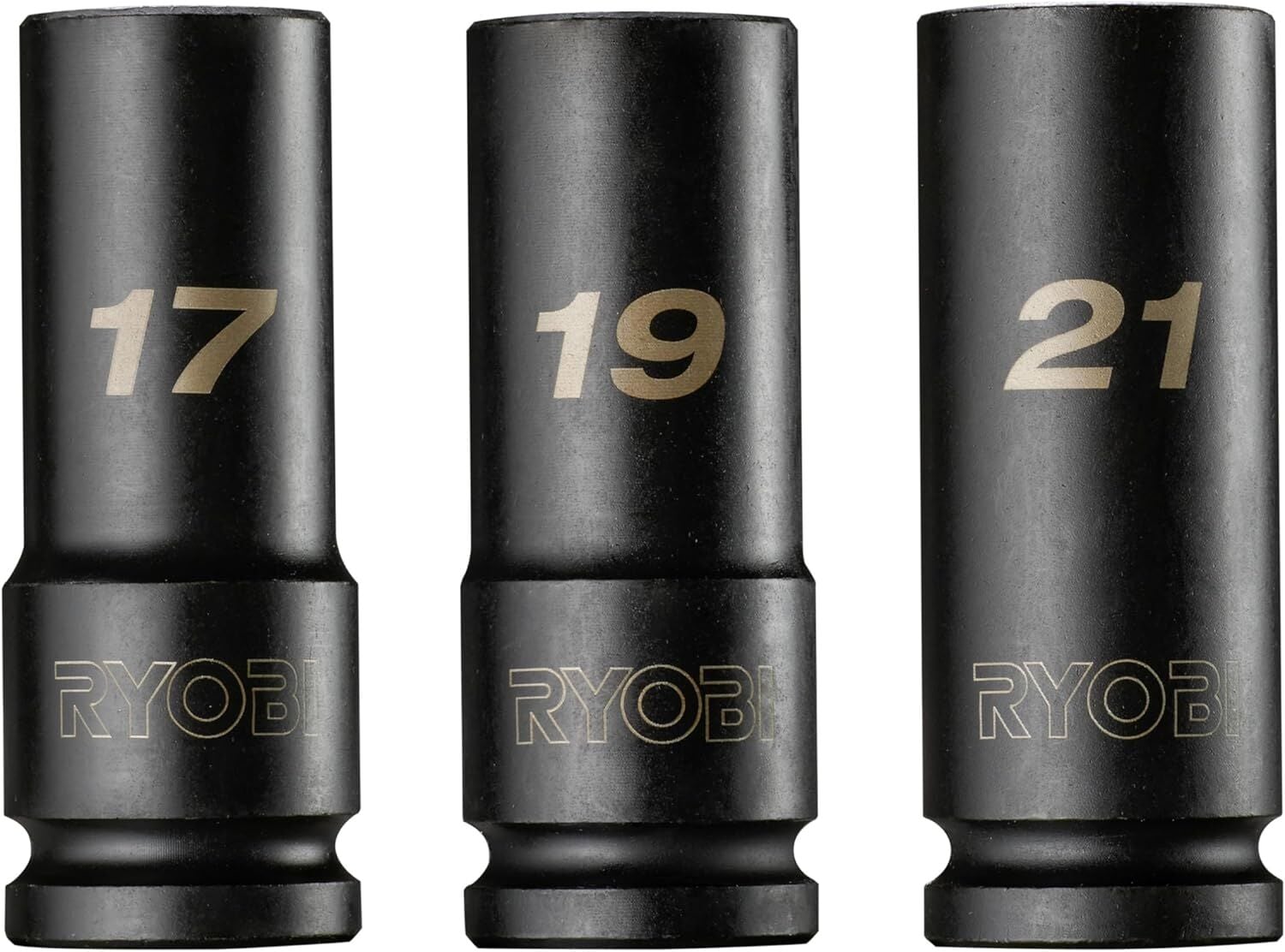 Ryobi RHDIS3PC 1/2'' 3 Parça Derin Lokma Seti 17-19-21 mm - 5132006070