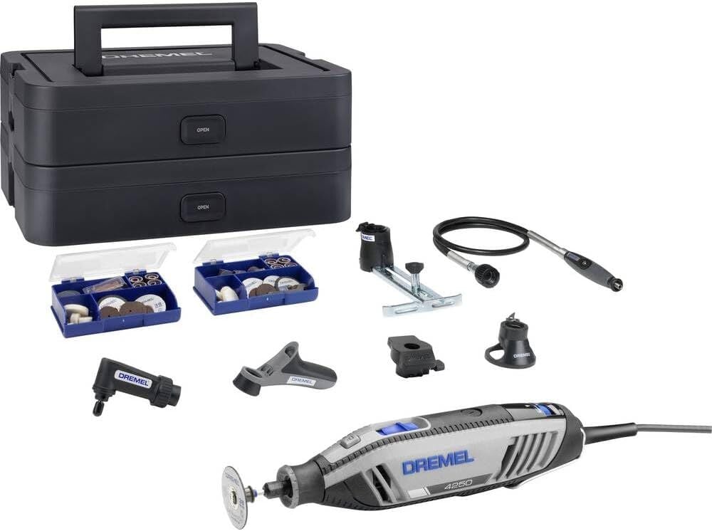 Dremel 4250-6 128 Aksesuarlı 175 W Gravür Taşlama El Motoru -  F0134250JS