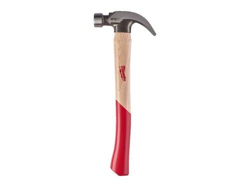Milwaukee Ahşap Saplı Kavisli Pençe Çekiç  20oz / 570g - 4932478660