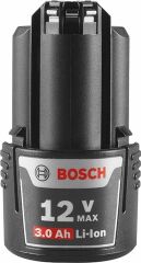 Bosch GBA 12 V 3.0 Ah Li-on Akü - 1600A00x79