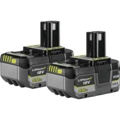 Ryobi RB1850 18V 2x5.0Ah Yedek Akü Seti-  5133005305
