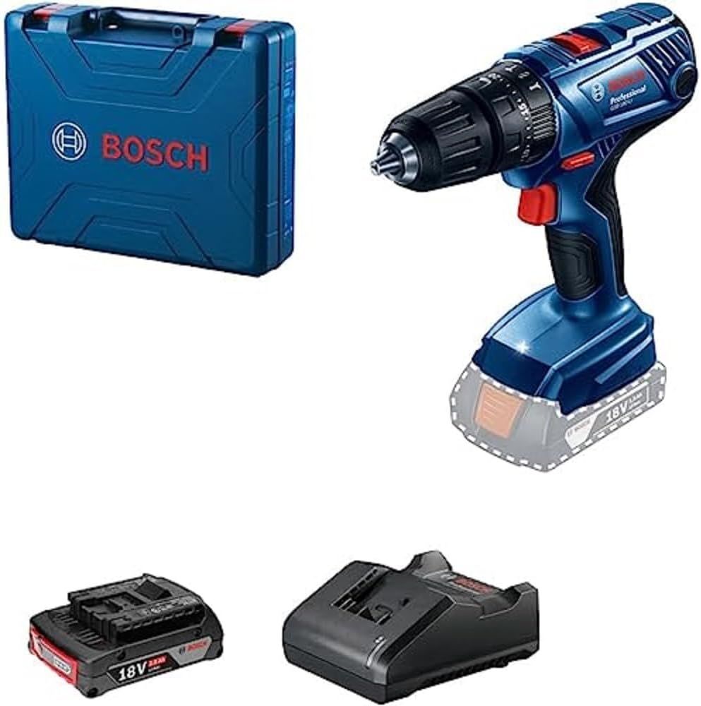 Bosch GSB 180 Li 18V 2Ah Tek Akülü Darbeli Matkap - 06019F8309