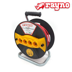Rayno Seyyar Makaralı Uzatma Kablosu 3x1,5mm 35 mt - 7002