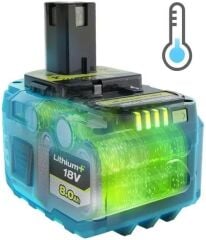 Ryobi RB1880T 18V Li-Ion Akü 1x8.0AH Plus Yedek Akü - 5133006264