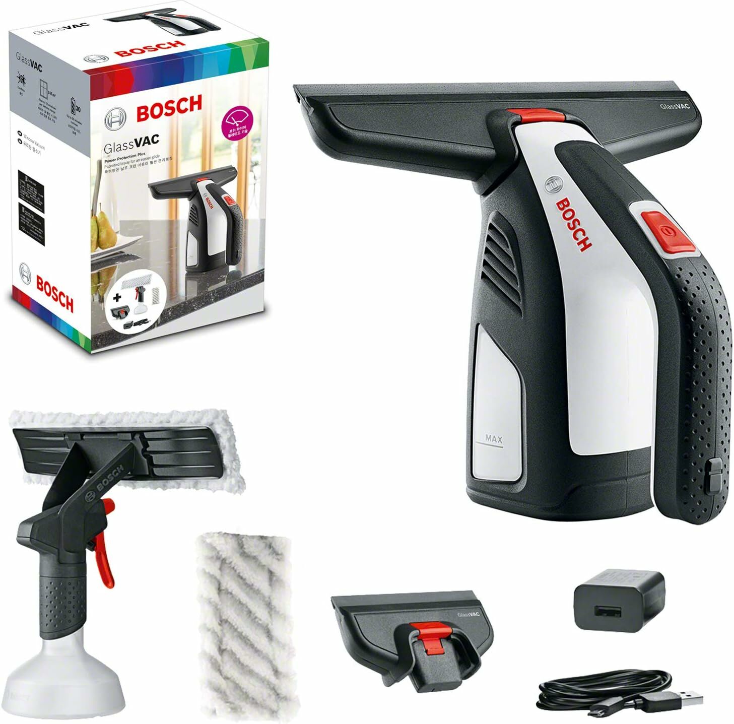 Bosch GlassVAC Cam ve Yüzey Temizleyici - 06008B7000