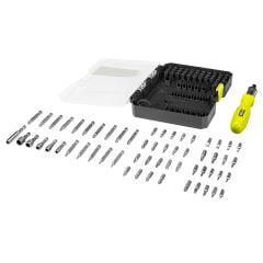 Ryobi RAK59SD 59 Parça Cırcırlı Tornavida ve Vidalama Uç Seti - 5132002251