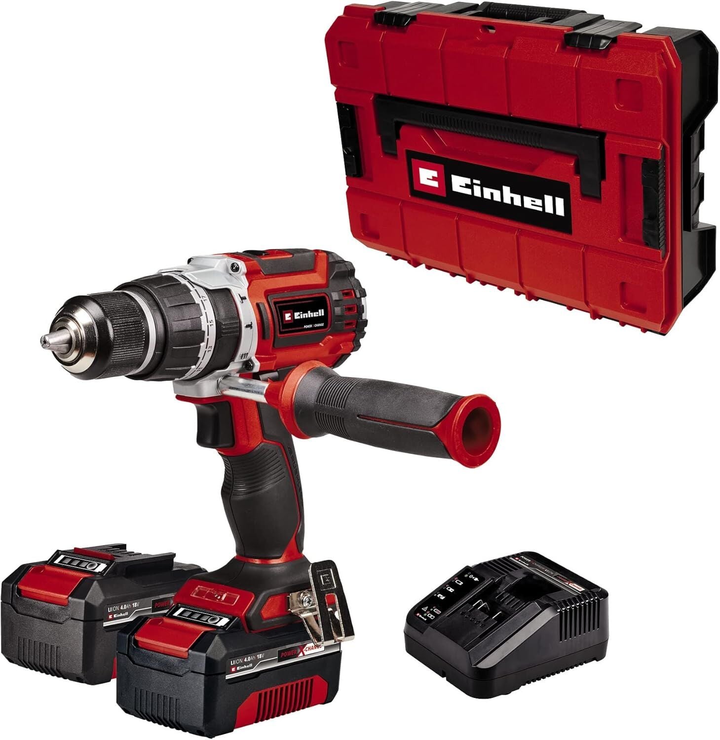 Einhell TP-CD 18/60 Li-i BL 2x4.0Ah Çift Akülü Darbeli Matkap - 4514208