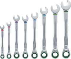 Bosch Cırcır Kombine Anahtar Seti 8 Parça - 1600A027PS
