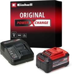 Einhell PXC Starter Kit 18 V 5.2 Ah Akü Şarj Cihazı - 4512147