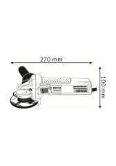 Bosch Professional GWS 750 S Avuç Taşlama Makinesi - 0601394120