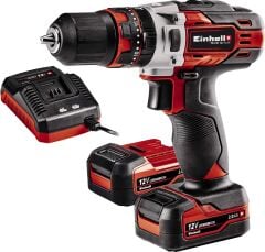 Einhell TE-CD 12/1 Li-i  2x2.0Ah Çift Akülü Darbeli Matkap - 4513890