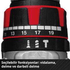 Einhell TP- CD 18/80 Li-i BL 2x2.0Ah Çift Akülü Darbeli Vidalama - 4514306