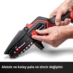 Einhell GE-PS 18/15 Li BL - Solo Akülü Dal Budama Testeresi - 4600040