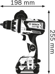 Bosch Professional GSR 18V-110 C Akülü Delme Vidalama Makinesi (Akü ve Şarj Cihazı Hariç) -  06019G0109
