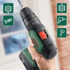 Bosch Universalimpact 18 V Çift Akülü 1.5 Ah Darbeli Matkap - 06039D4102