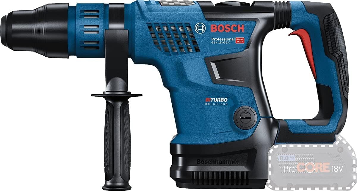 Bosch Professional GBH 18V-36 C Akülü Kırıcı Delici (Akü ve Şarj Cihazı Dahil Değildir) - 0611915021